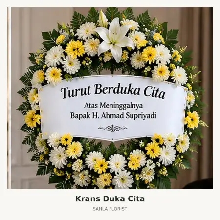 Krans Bunga Duka Kolaka Timur